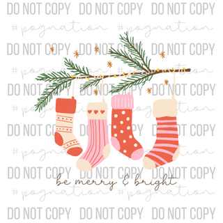 Be Merry & Bright Decal