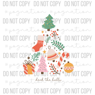Deck The Halls Decal
