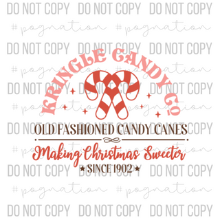 Kringle Candy Co Decal