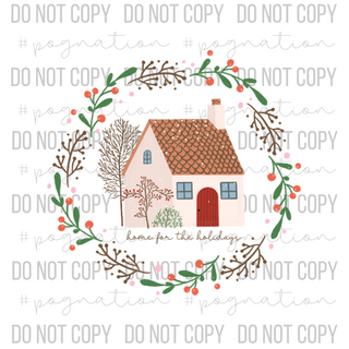 Home For The Holidays Decal