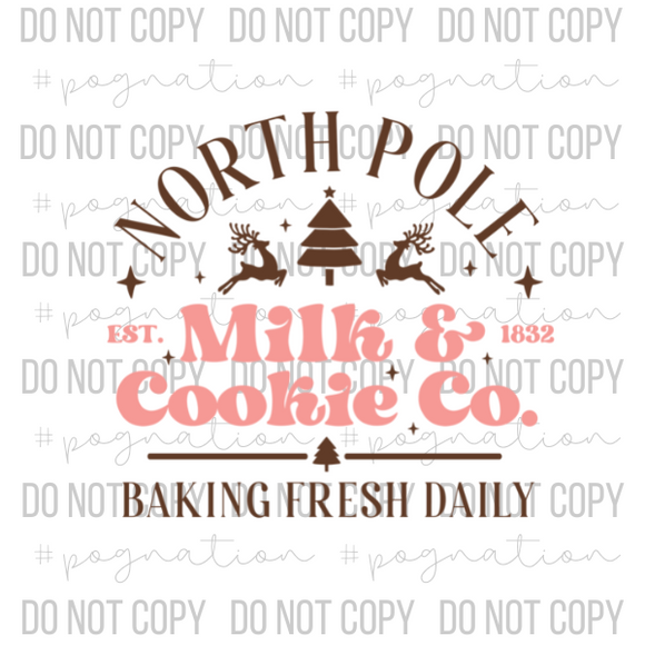 Milk & Cookie Co Decal