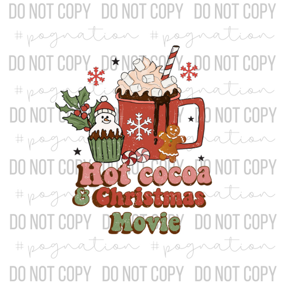Cocoa & Christmas Movie Decal