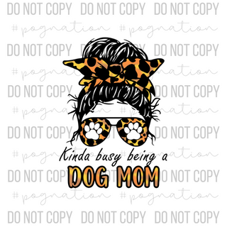Busy Dog Mom Decal