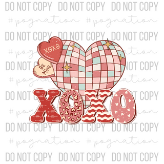 XOXO Disco Decal