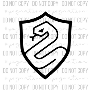 Snake House Crest Decal