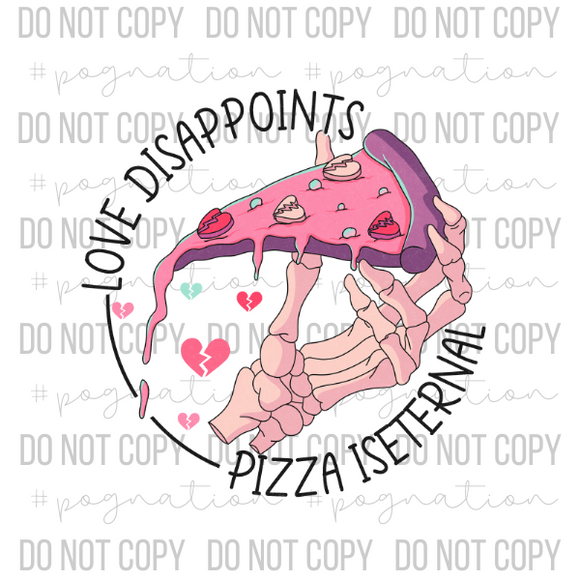 Love Disappoints Decal