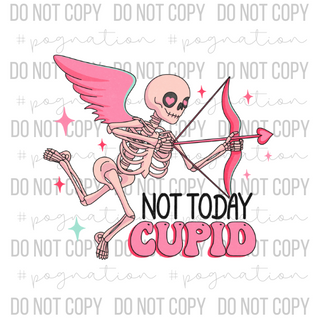 Not Today Cupid Decal