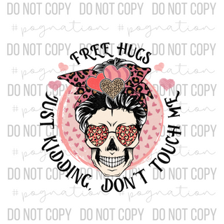 Don't Touch Me Decal