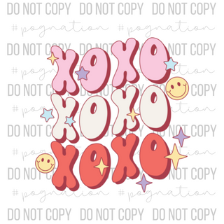 Groovy XOXO Decal