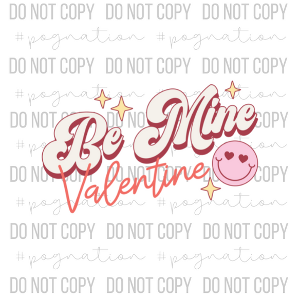 Be Mine Valentine Decal