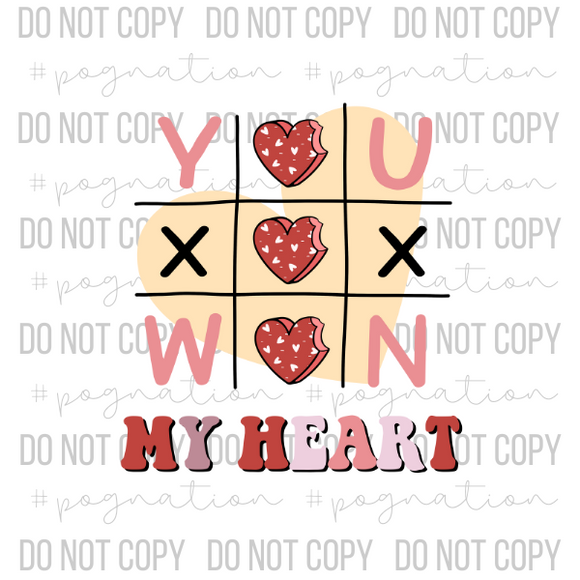 You Won My Heart Decal