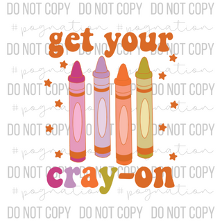 Get Your Cray-on Decal