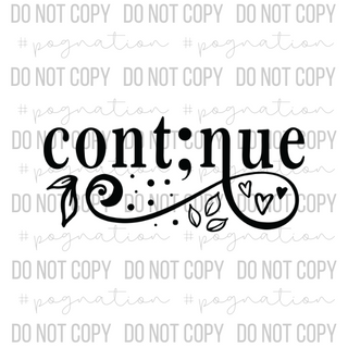 Continue Decal