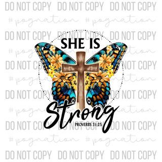 She Is Strong Decal