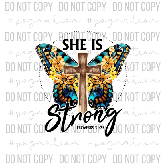 She Is Strong Decal