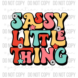 Sassy Little Thing Decal