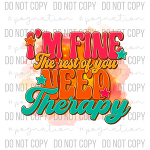 You Need Therapy Decal