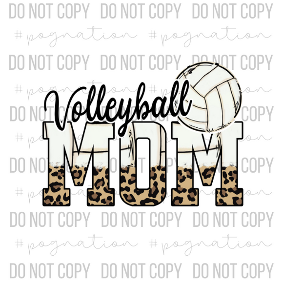 Volleyball Mom Decal