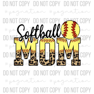 Softball Mom Decal