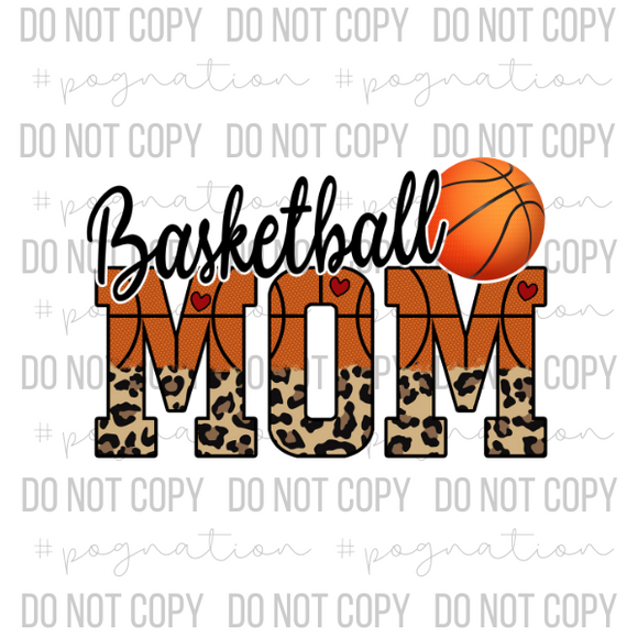 Basketball Mom Decal