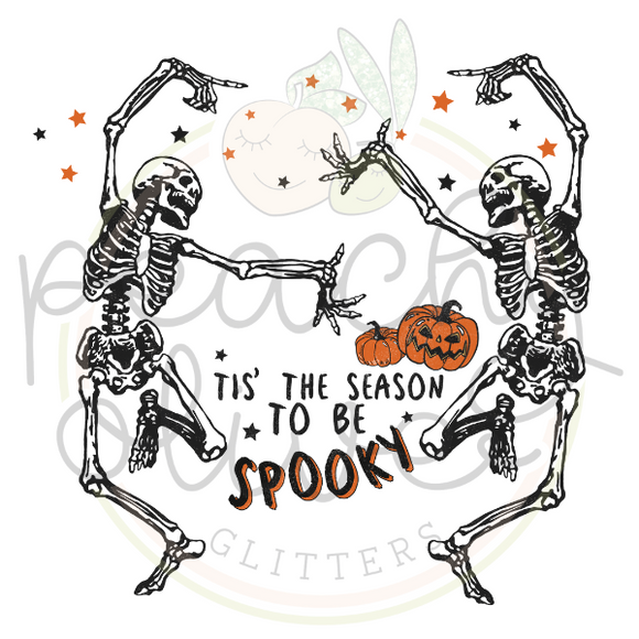 Tis The Season Spooky Decal - S0099