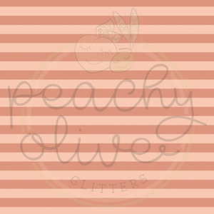Peach Stripes Vinyl - 1079