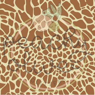 Giraffe Pattern Vinyl