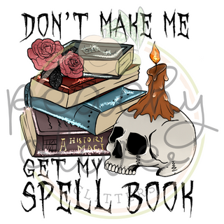 Get My Spell Book Decal - S0104