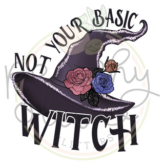 Basic Witch Decal - S0108