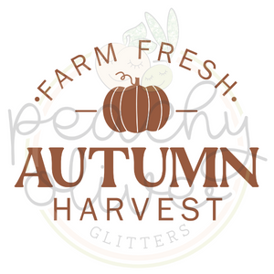 Autumn Harvest Decal - S0083