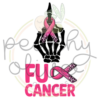 FU Cancer Decal - S0122
