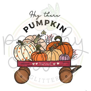 Hey There Pumpkin Decal - S0140