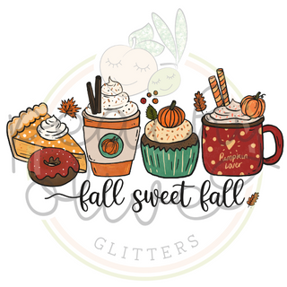 Fall Sweet Fall Decal - S0141