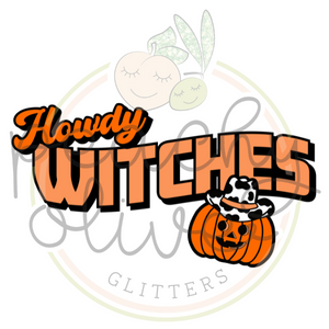 Howdy Witches Decal - S0154