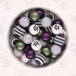 Halloween Gumball Beads- 04