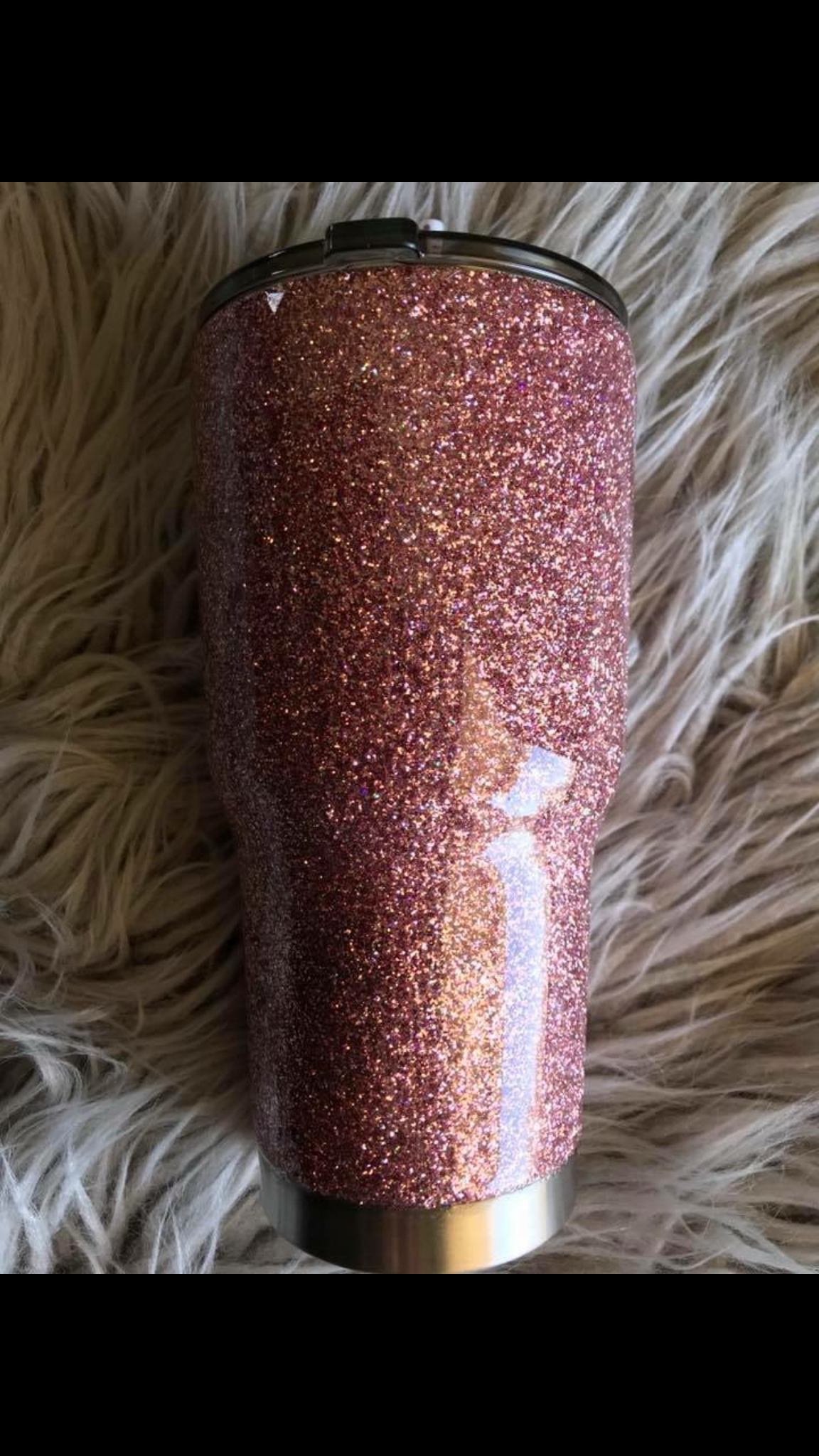 Best Rose Gold Glitter - Sprinkled and Painted at KA Styles.co