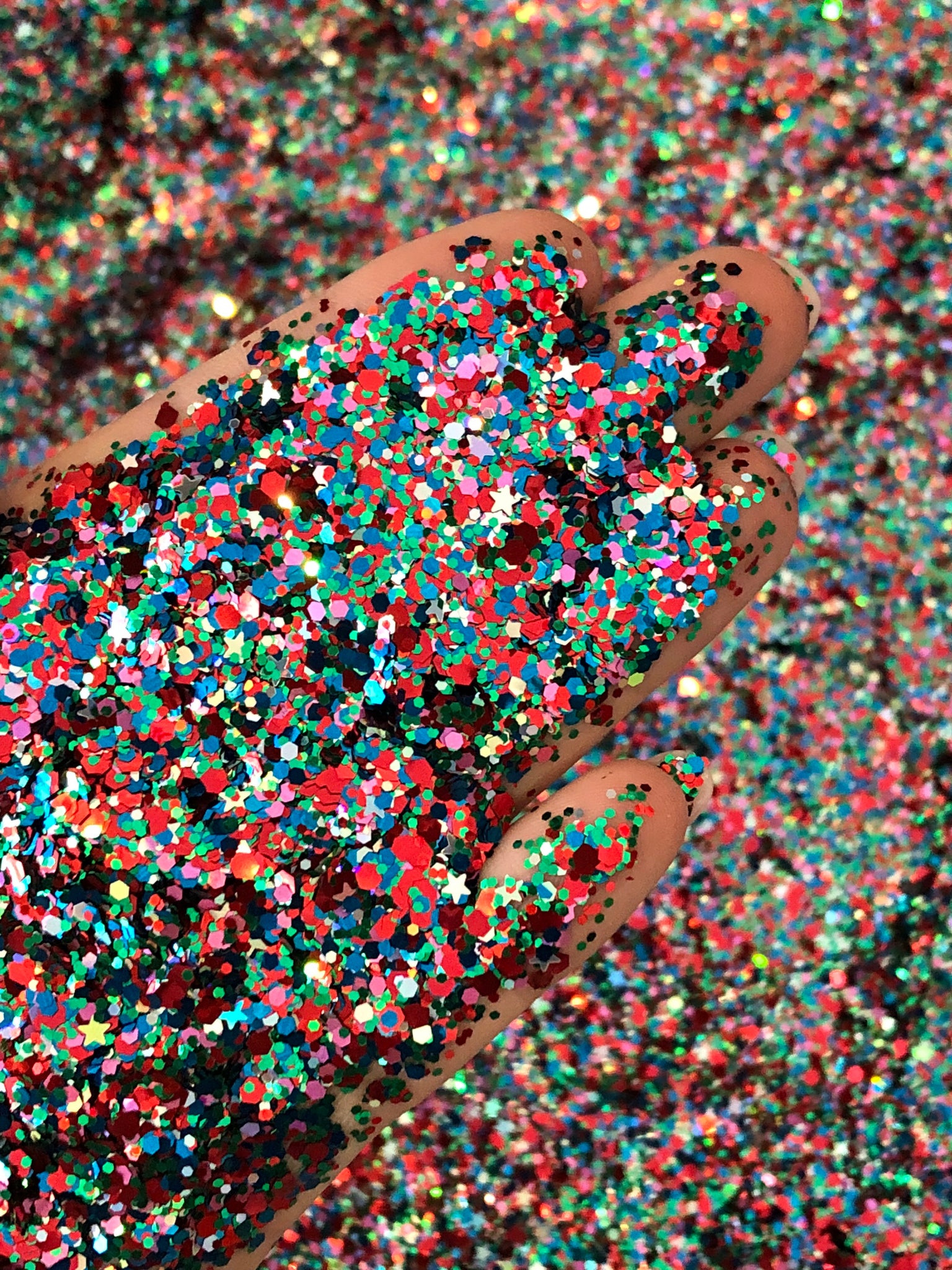 CUSTOM: Craft Glitter Mix (8 Colors)-CUST8